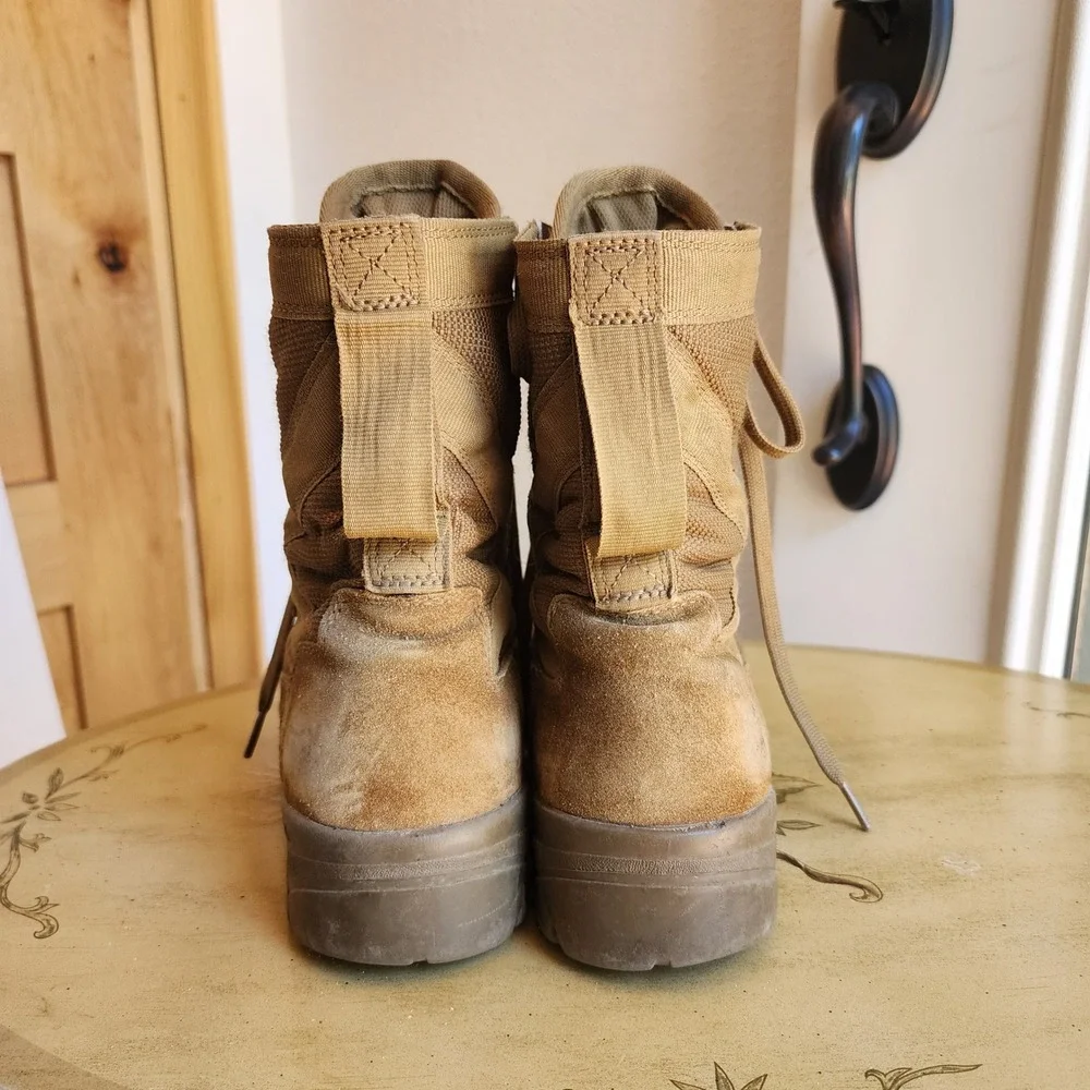 Garmont‎ T8 Bifida US 9.5 Tan Coyote Brown Suede Tactical Military Lace Up Boots